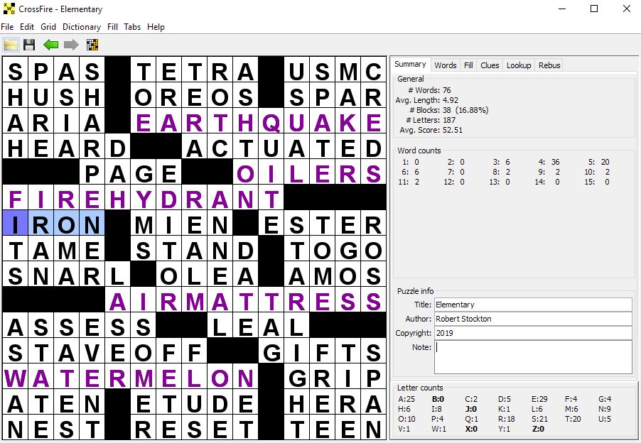 Crossword Puzzle Generatoree High Creator Maker For Mac